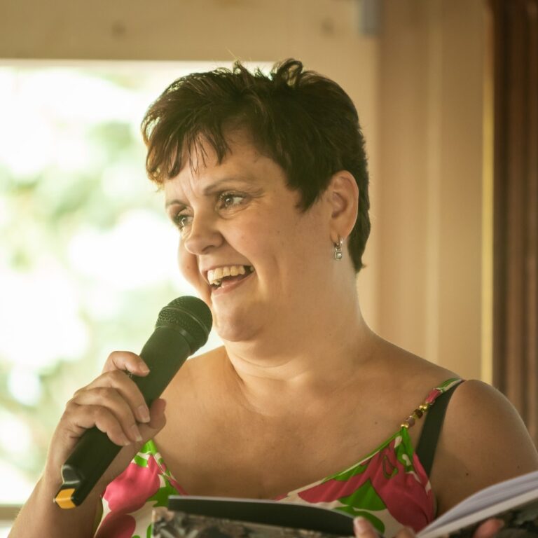 Wendy van Wijk-Lugthart from the magazine Geniet Van Het Leven Met Parkinson