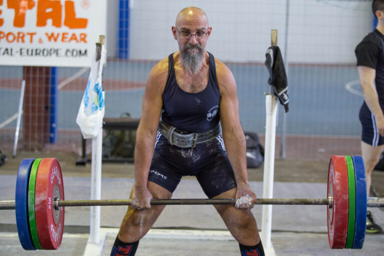 Nikos Koukoulakis of Parky Lifting on Weight Training for PD