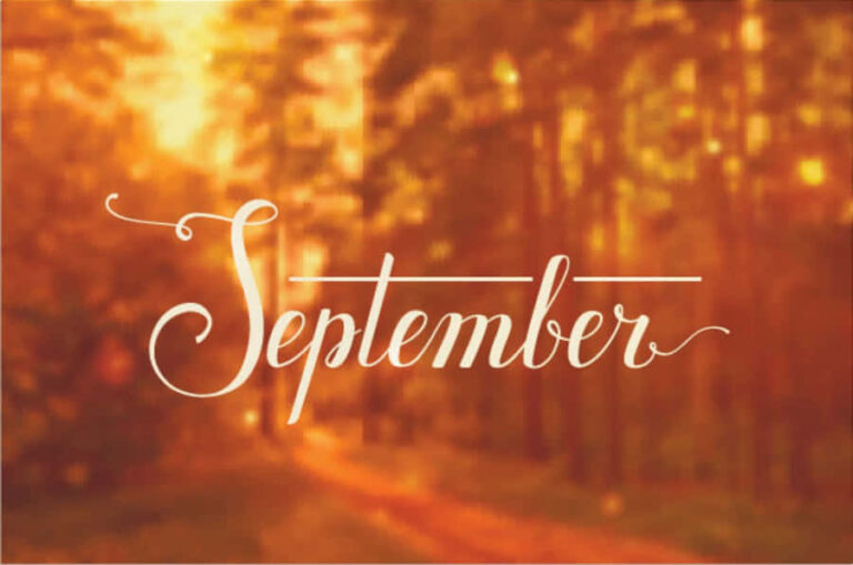 Welcome to September 2025…