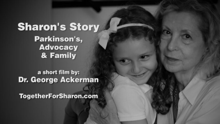 FOR IMMEDIATE RELEASE- Documentary: Sharon’s Story: Parkinson’s, Advocacy & Family.